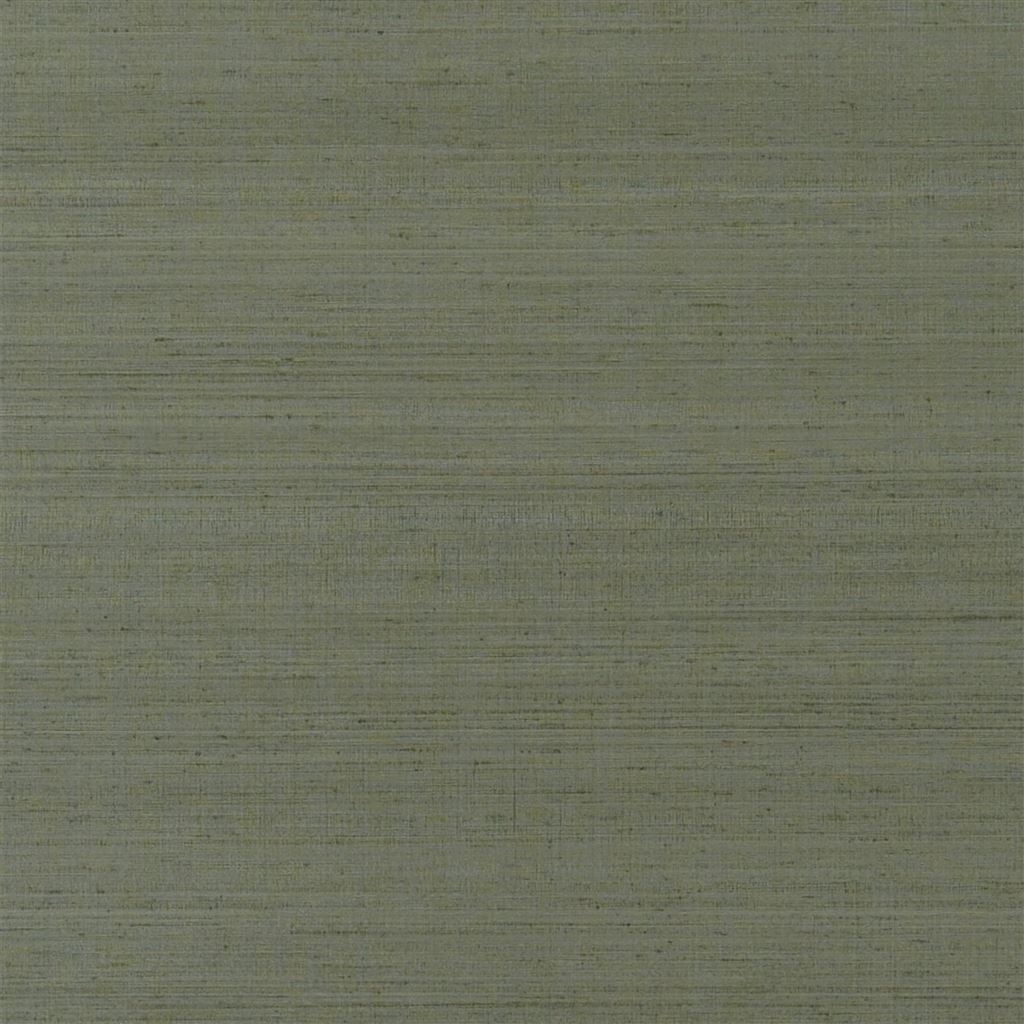 Chinon Wallpaper Pdg1119 By Designers Guild In Zinc Green